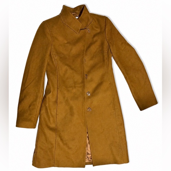 Babaton Jackets & Blazers - Babaton Tan Milior Coat - Button Front